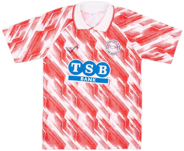 1991-93 Brighton Away Shirt #9 - 9/10 - (S)