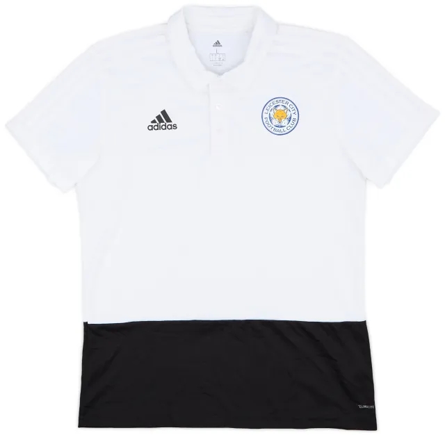 2017-18 Leicester City adidas Polo Shirt - 9/10 - (L)
