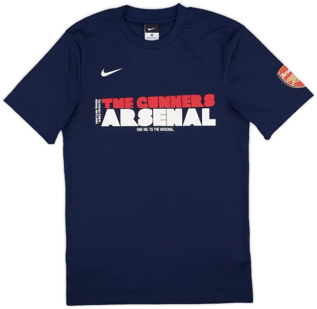 2010-11 Arsenal 'The Gunners' Nike Training Shirt - 9/10 - (S)
