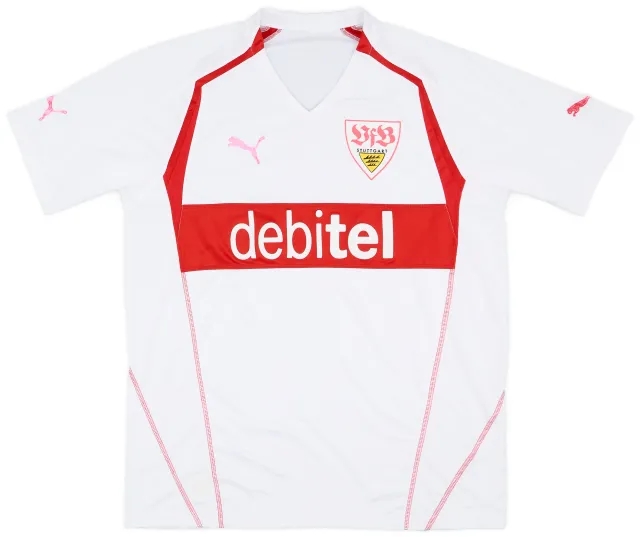 2004-05 Stuttgart Home Shirt - 5/10 - (L)