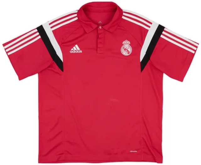 2014-15 Real Madrid adidas Polo Shirt - 7/10 - (XL)