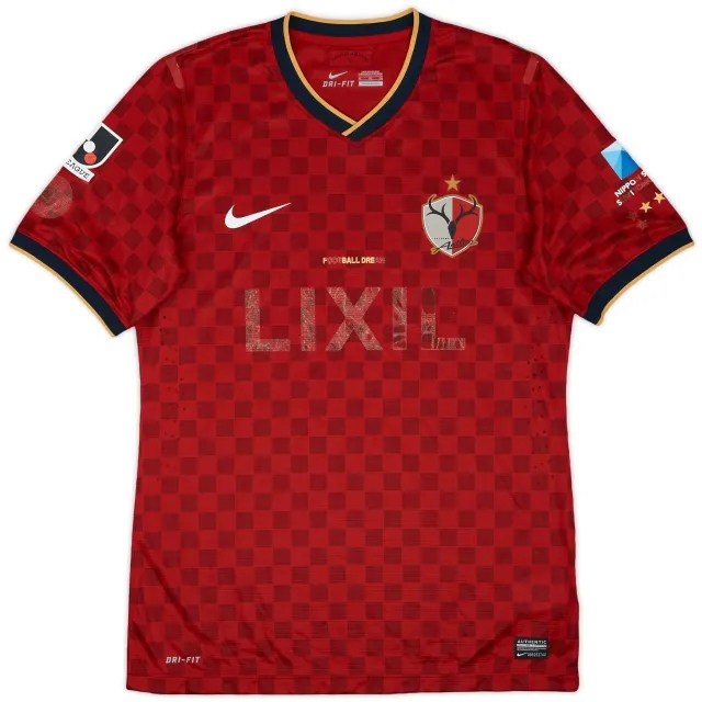 2014 Kashima Antlers Authentic Home Shirt - 4/10 - (XL)