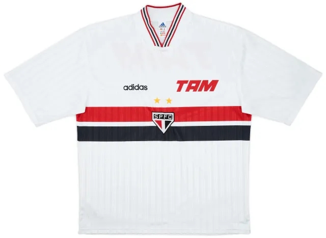 1996 Sao Paulo Home Shirt - 8/10 - (XL)