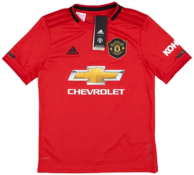 2019-20 Manchester United Home Shirt (M.Boys)