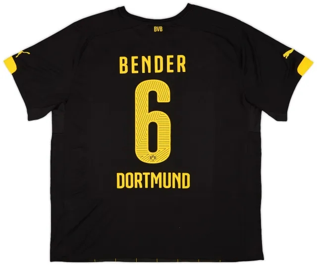 2014-16 Borussia Dortmund Away Shirt Bender #6 (XXL)