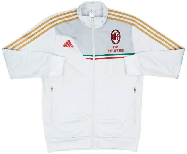 2013-14 AC Milan adidas Track Jacket - 5/10 - (M/L)