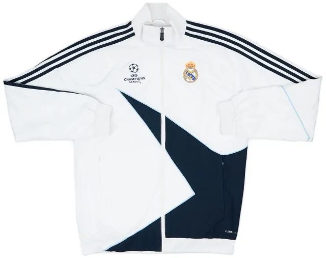 2009-10 Real Madrid adidas CL Track Jacket - 8/10 - (S)