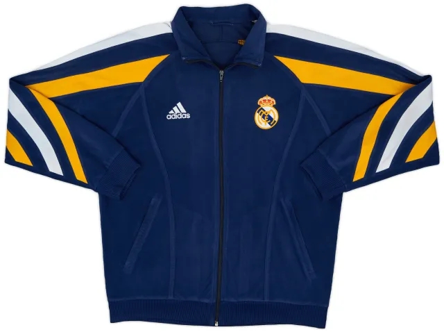 1998-99 Real Madrid adidas Track Jacket - 8/10 - (XL)