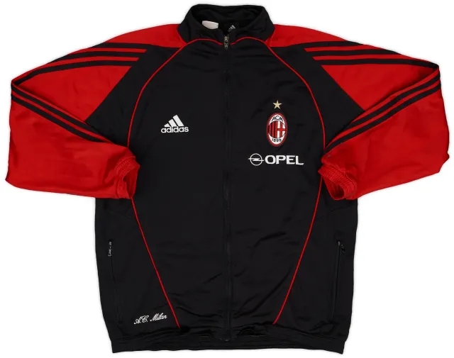 2005-06 AC Milan adidas Track Jacket - 5/10 - (XL.Boys)