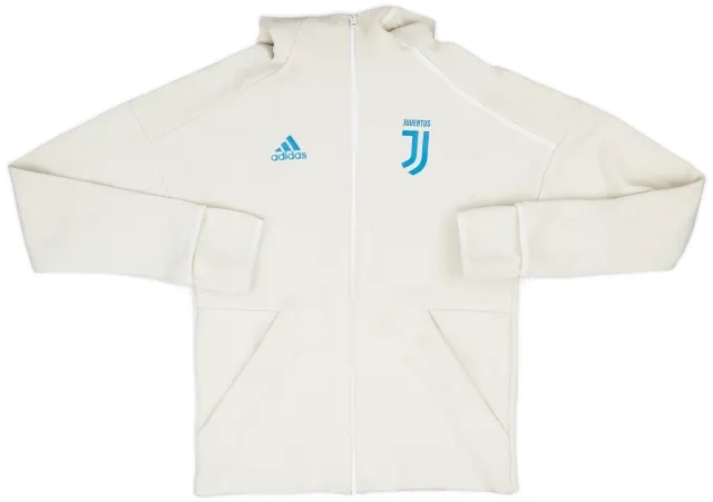 2019-20 Juventus adidas Hooded Track Jacket - 6/10 - (S)