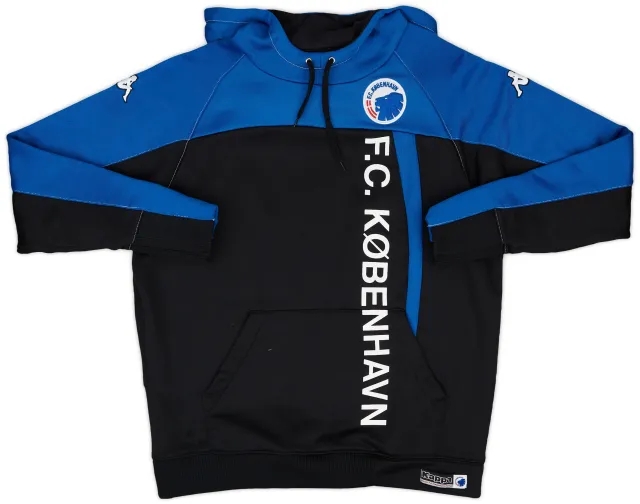 2007-08 FC Copenhagen Kappa Hooded Sweat Top - 7/10 - (L)