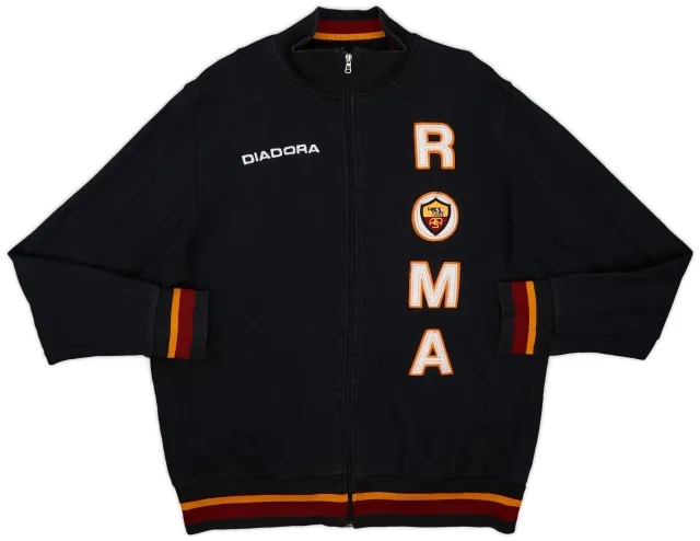 2005-06 Roma Diadora Track Jacket - 7/10 - (XL)
