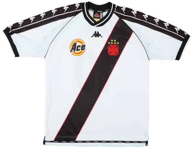 1999 Vasco da Gama Away Shirt #10 - 8/10 - (L)