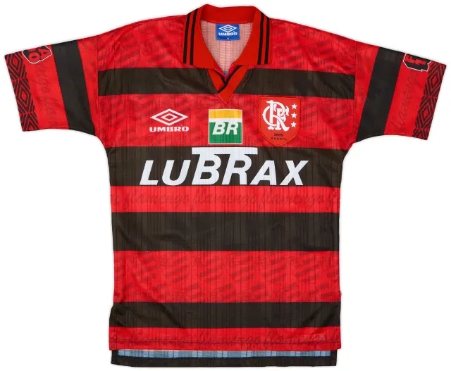 1995-96 Flamengo Centenary Home Shirt #10 - 5/10 - (M)