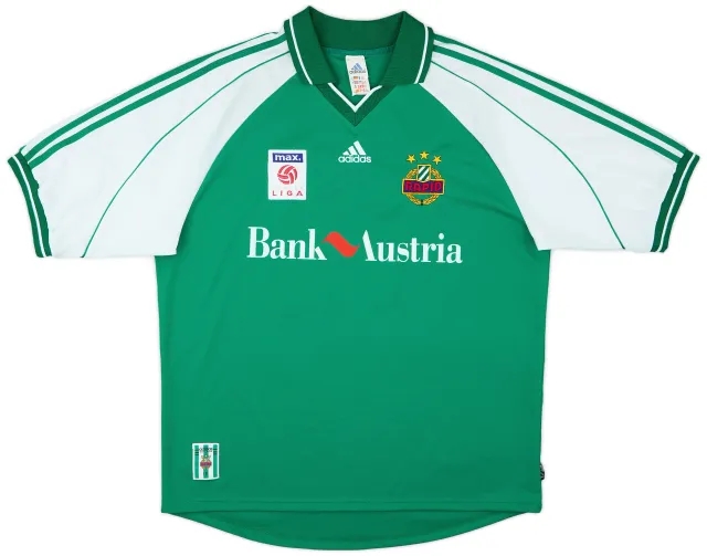 1999-00 Rapid Vienna Home Shirt #14 - 9/10 - (XL)