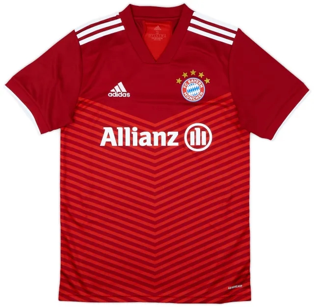 2021-22 Bayern Munich Home Shirt - 9/10 - (Unisex S)