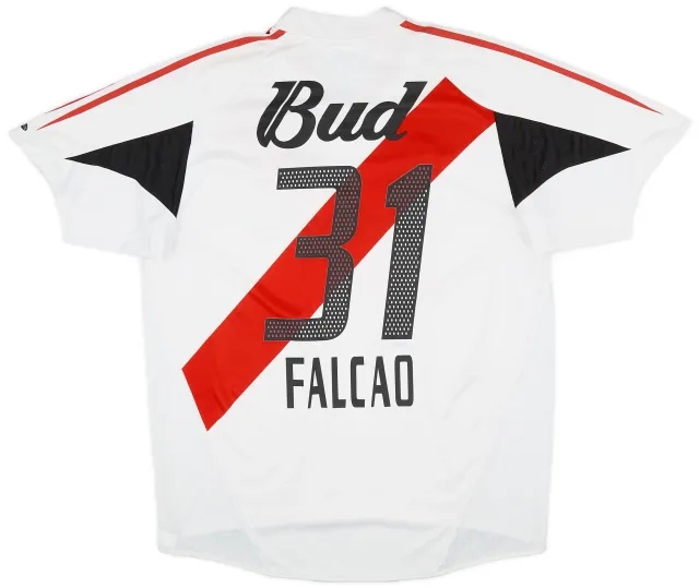 2004-05 River Plate Home Shirt Falcao #31 - 8/10 - (L/XL)