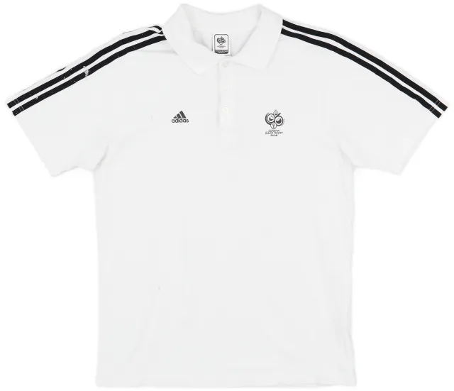 2006-07 Germany World Cup adidas Polo Shirt - 5/10 - (M)