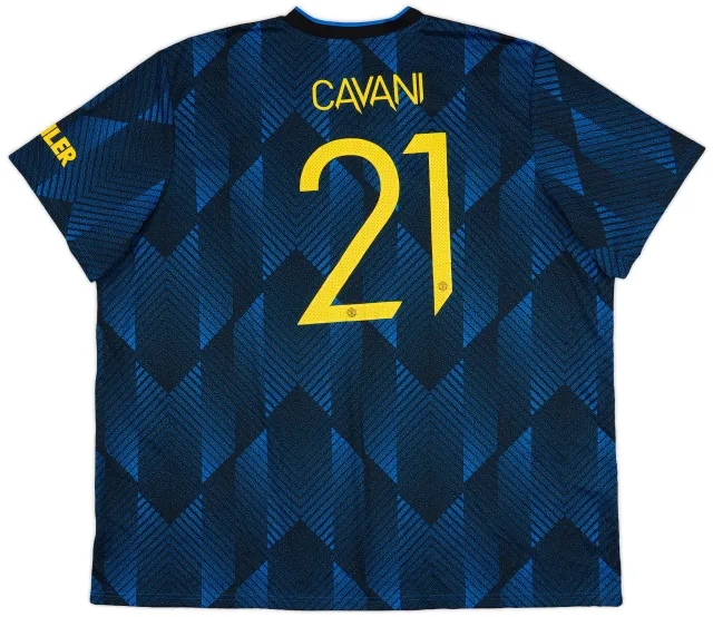 2021-22 Manchester United Third Shirt Cavani #21 - 9/10 - (4XL)