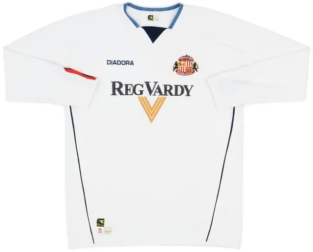 2004-05 Sunderland Away L/S Shirt - 7/10 - (L.Boys)