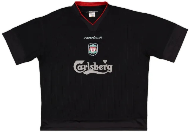 2002-03 Liverpool Reebok Training Shirt - 8/10 - (XL)