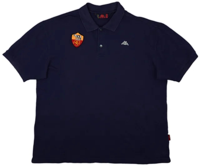 2007-08 Roma Kappa Polo Shirt - 9/10 - (XXL)