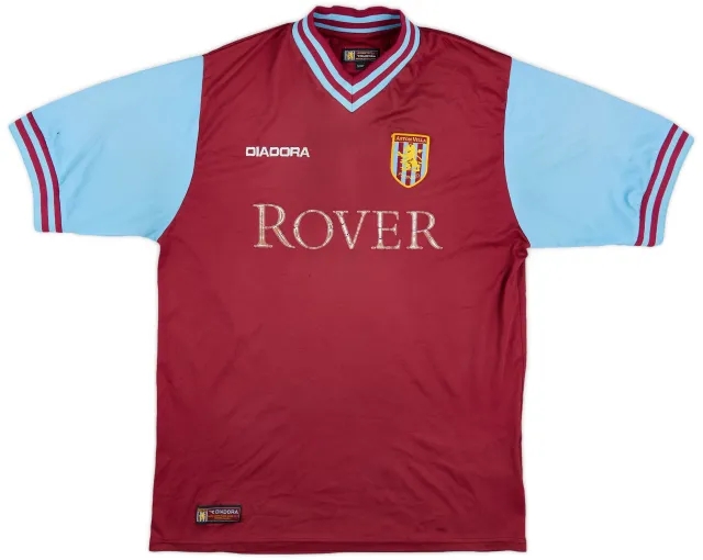 2002-03 Aston Villa Home Shirt - 4/10 - (M)