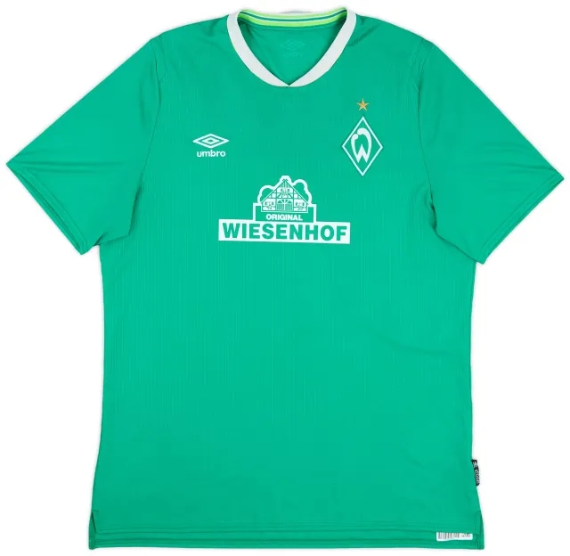 2019-20 Werder Bremen Home Shirt - 8/10 - (XL)