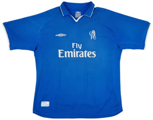 2001-03 Chelsea Home Shirt - 5/10 - (XL)
