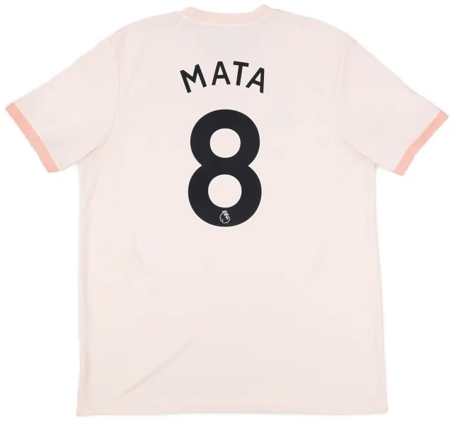 2018-19 Manchester United Away Shirt Mata #8 - 7/10 - (XL)