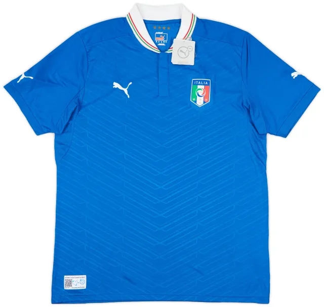 2012-13 Italy Home Shirt (XL)