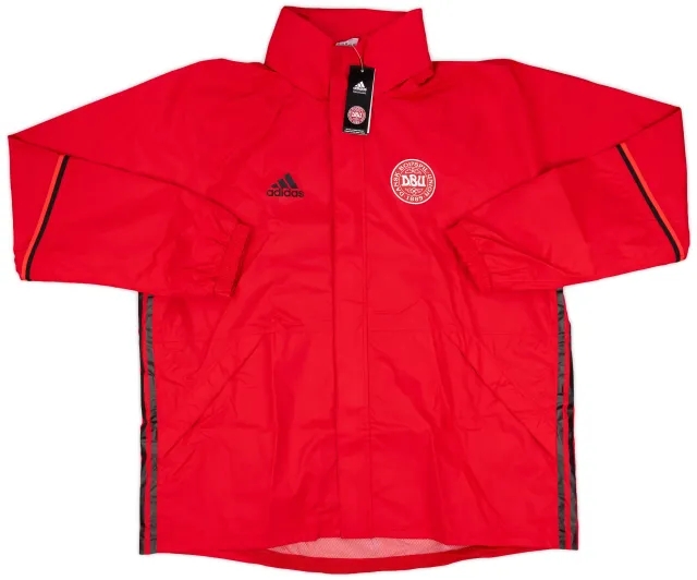 2015-16 Denmark adidas Hooded Rain Jacket (XXL)