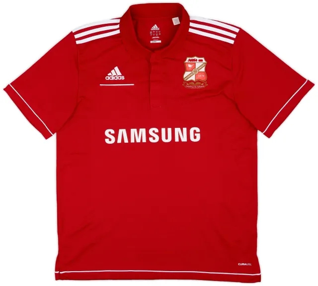2011-12 Swindon Town adidas Polo Shirt - 7/10 - (XL)