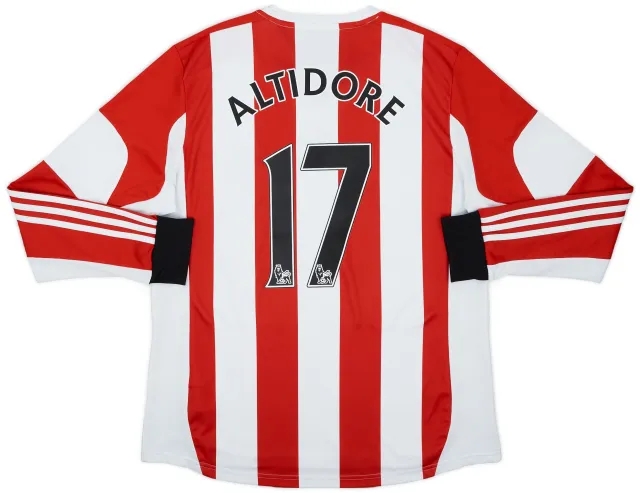 2013-14 Sunderland Home L/S Shirt Altidore #17 - 8/10 - (L)