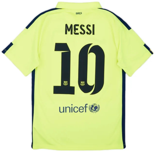 2014-15 Barcelona Third Shirt Messi #10 - 8/10 - (S)