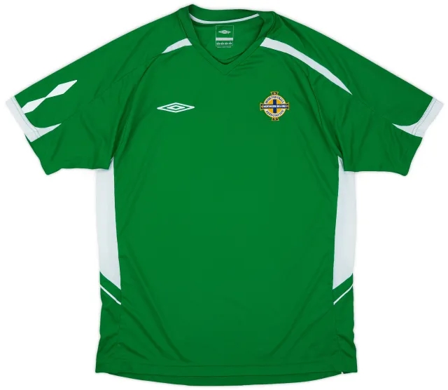 2004-05 Northern Ireland Umbro Training Shirt - 8/10 - (L)