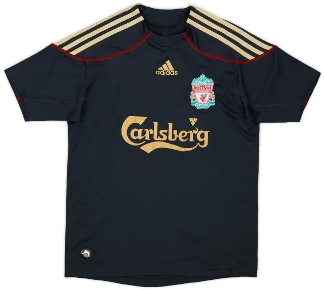 2009-10 Liverpool Away Shirt - 6/10 - (L.Boys)