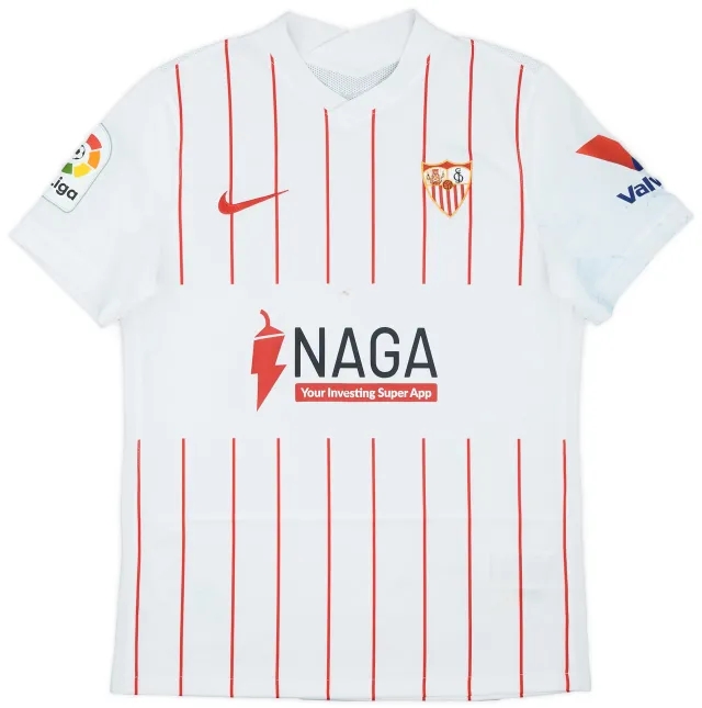 2021-22 Sevilla Home Shirt - 4/10 - (M)