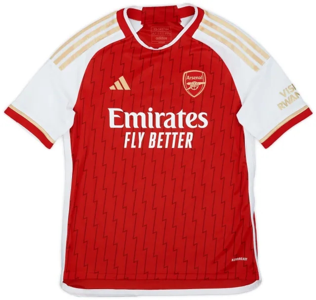 2023-24 Arsenal Home Shirt - 10/10 - (L.Boys)
