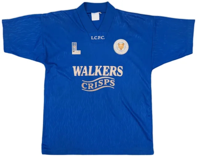 1992-94 Leicester Home Shirt - 6/10 - (L)