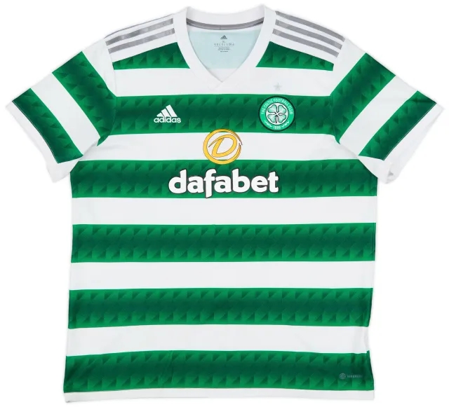 2022-23 Celtic Home Shirt - 8/10 - (XL)