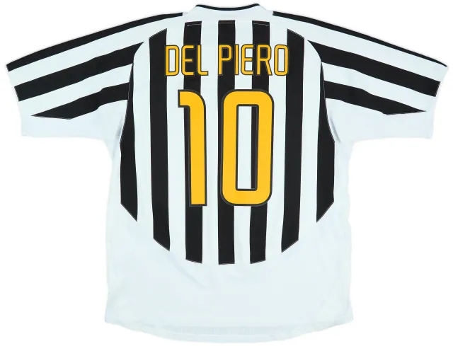 2003-04 Juventus Home Shirt Del Piero #10 - 6/10 - (XL)