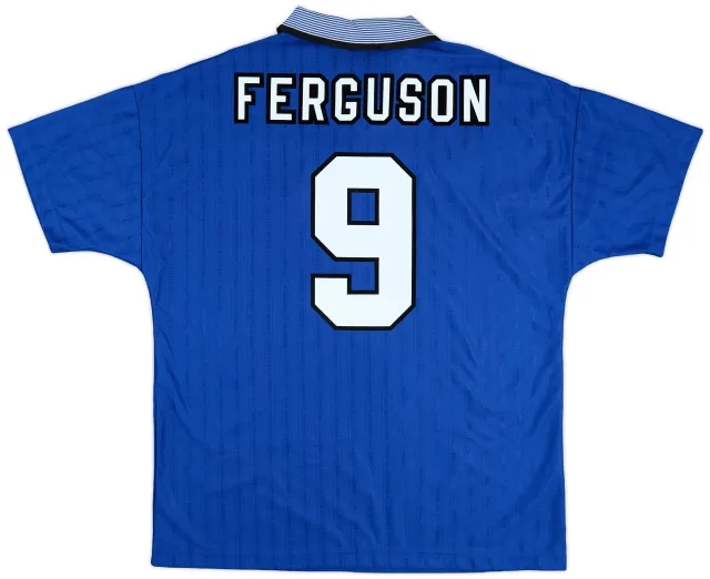 1995-97 Everton Home Shirt Ferguson #9 - 9/10 - (XL)