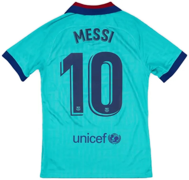 2019-20 Barcelona Third CL Shirt Messi #10 - 7/10 - (S)