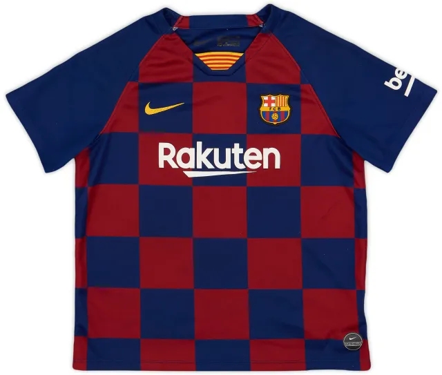 2019-20 Barcelona Home Shirt - 7/10 - (S.Boys)