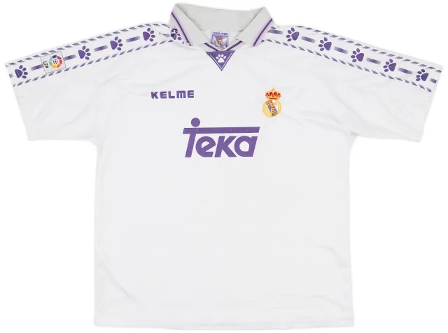1996-97 Real Madrid Home Shirt - 5/10 - (XXL)