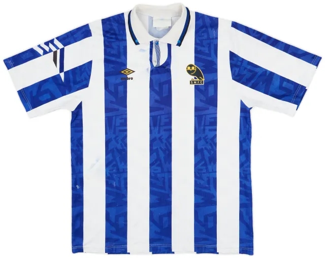 1991-93 Sheffield Wednesday Home Shirt - 5/10 - (L)