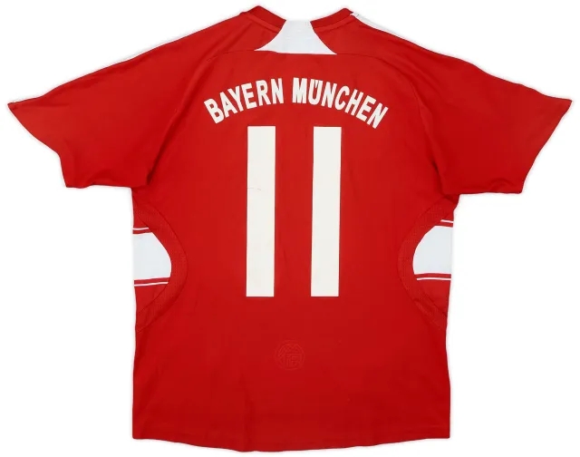 2007-08 Bayern Munich Home Shirt #11 - 6/10 - (L.Boys)