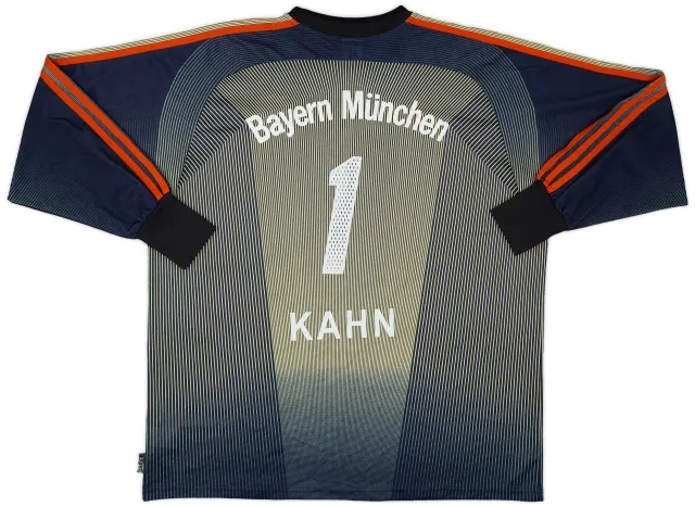 2003-04 Bayern Munich GK Shirt Kahn #1 - 7/10 - (XL)