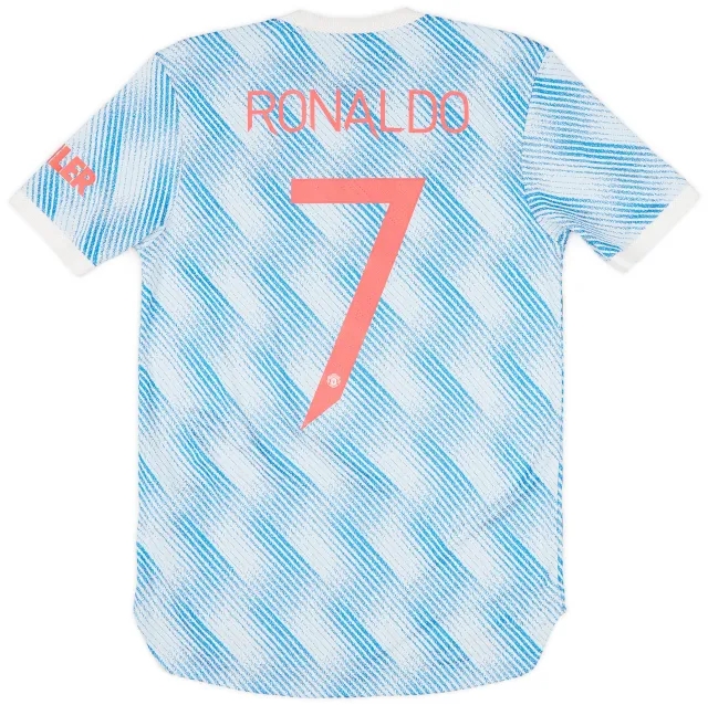 2021-22 Manchester United Authentic Away Shirt Ronaldo #7 - 9/10 - (S)